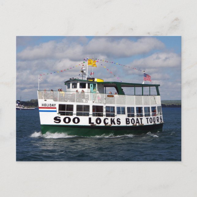 Holiday(tour boat) Post Card (Front)