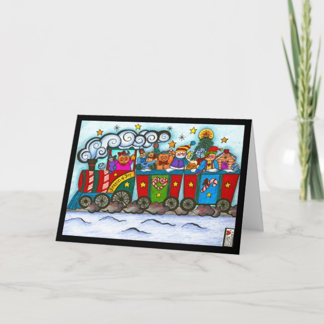 Holiday Train Card (Front)