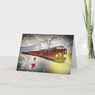 Holiday Train Card