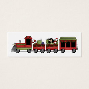Holiday Train Gift Tag