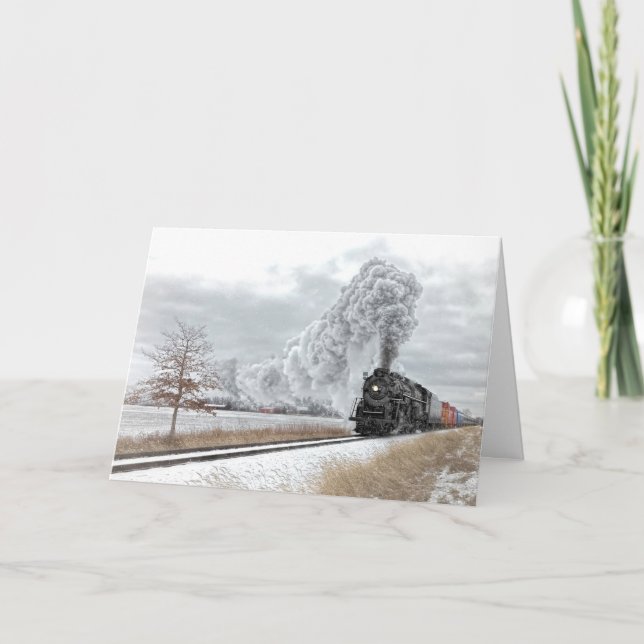 Holiday Train Holiday Card (Front)