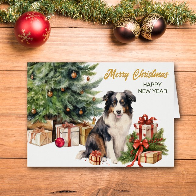 Holiday Tree Border Collie Dog Christmas (Creator Uploaded)