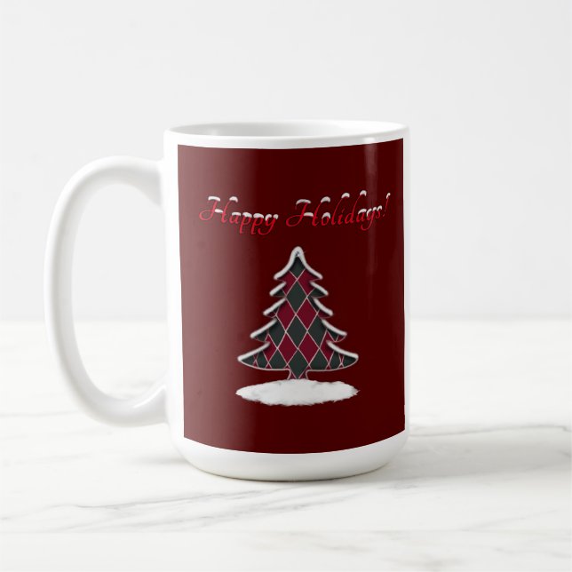 Holiday Tree Coffee Mug (Left)