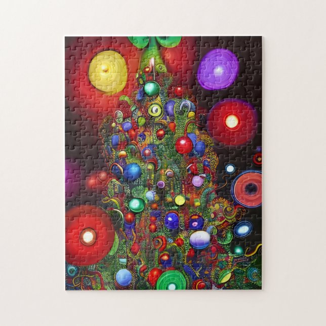 Holiday Tree Jigsaw Puzzle (Vertical)
