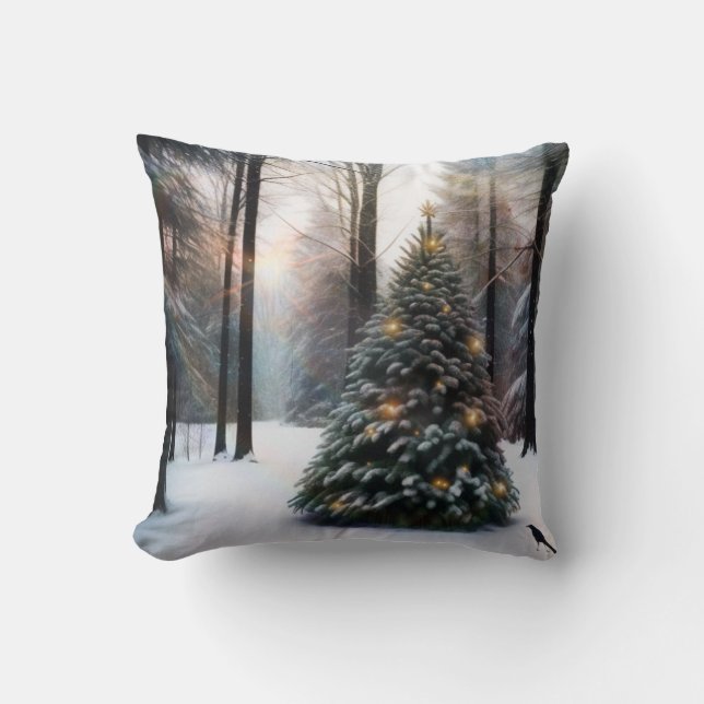 Holiday Tree Pillow (Front)
