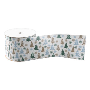 Holiday Trees Grosgrain Ribbon