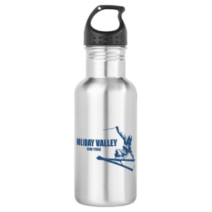 Holiday Valley Resort Skier 532 Ml Water Bottle