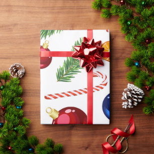 Holiday Vintage Cute Christmas  Wrapping Paper