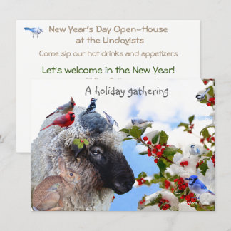 Holiday/winter invitation