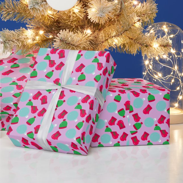 Holiday Winter Pattern Wrapping Paper (Holidays)