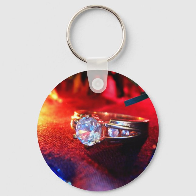Holiday Wish Key Ring (Front)