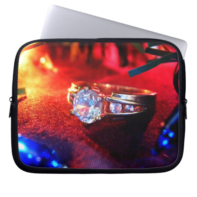Holiday Wish Laptop Sleeve (Front)