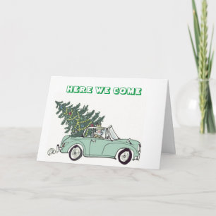 **HOLIDAY** WISHES ARE "ON THEIR WAY" HOLIDAY CARD