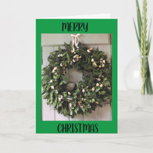 **HOLIDAY WISHES** FOR OUR FAMILY CARD