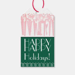 HOLIDAY WITH ART DECO GIFT TAGS