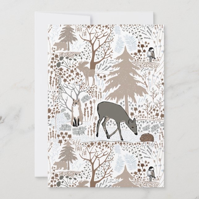 Holiday Woodland Animals (Front)