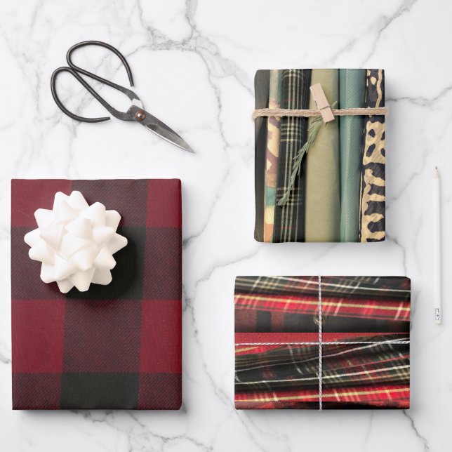 Holiday  wrapping paper sheet (Front)