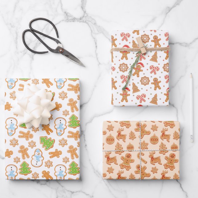 Holiday Wrapping Paper Sheets (Front)