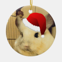 Holidays Chinchilla Ornament