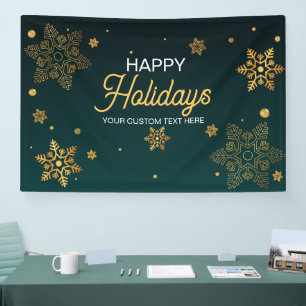 Holidays Christmas party backdrop  Banner