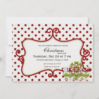 Holidays Gift Exchange Invitation