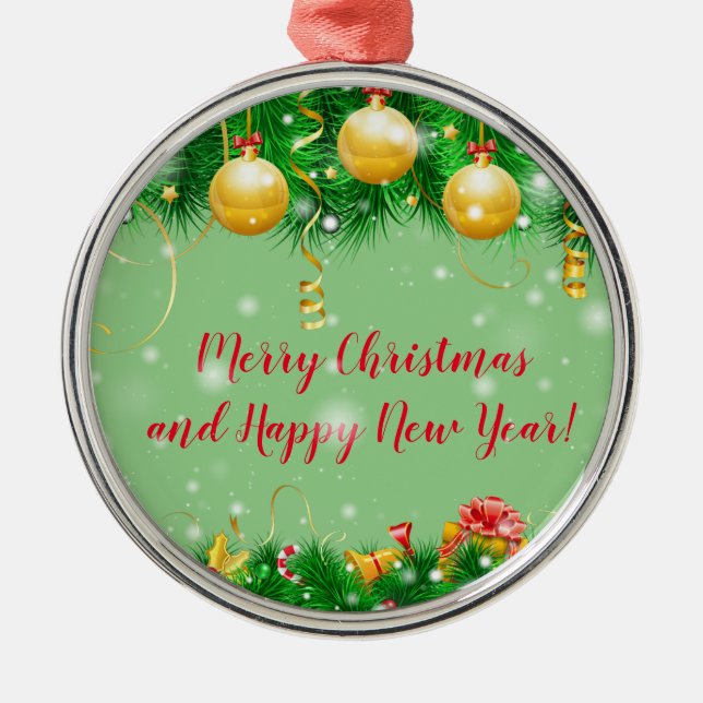 Holidays Metal Tree Decoration (Front)