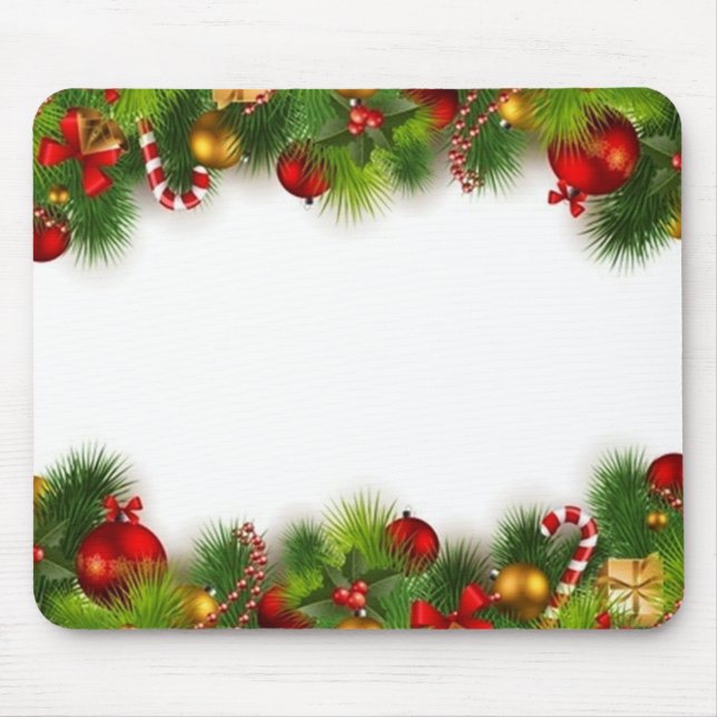 holidays mouse pad (Front)