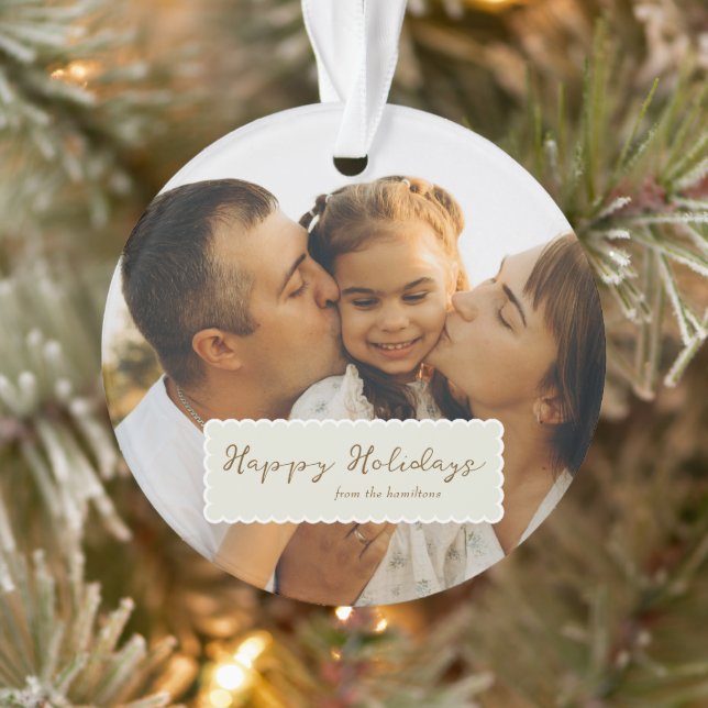 Holidays Multi-photo Memory Card Ornament (Tree)