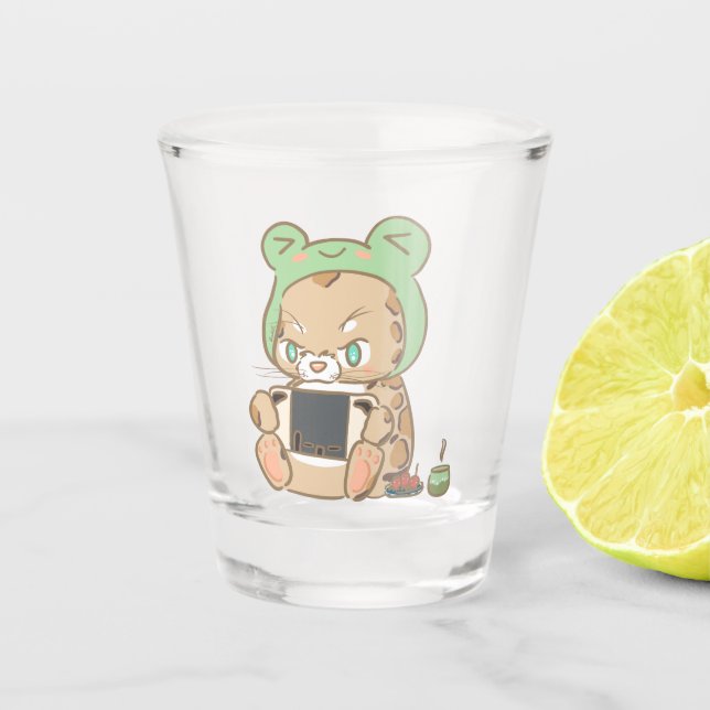 Holidays Shot Glass (Front)