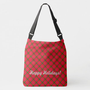 HolidayZ Plaid / Tartan Crossbody Bag