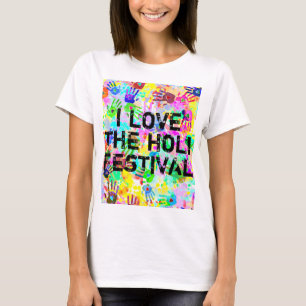 holiES - hands splashes coloured grunge pattern 2 T-Shirt
