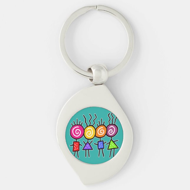 holiES - HOLI BEST FRIENDS + your ideas Key Ring (Front)