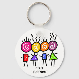 holiES - HOLI BEST FRIENDS + your ideas Key Ring