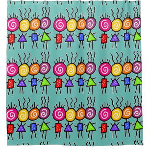 holiES - HOLI BEST FRIENDS + your ideas Shower Curtain