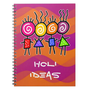 holiES - HOLI BEST FRIENDS + your ideas Spiral Notebook