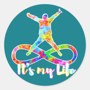 holiES - Lemniscate - It's my Life Person Classic Round Sticker