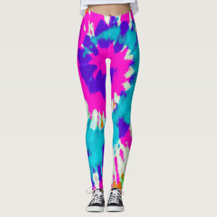 holiES - Power Spiral Batik Style Leggings