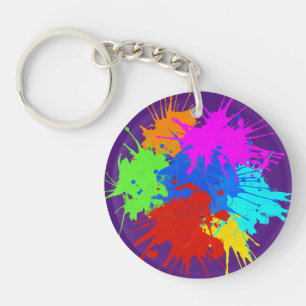 holiES - Splashes round 2 + your ideas Key Ring
