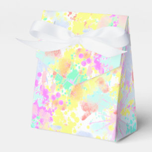 holiES - Splashes seamless pattern pastel 1 Favour Box