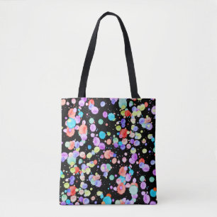holiES - Splatter multicolored 1 + your backgr. Tote Bag