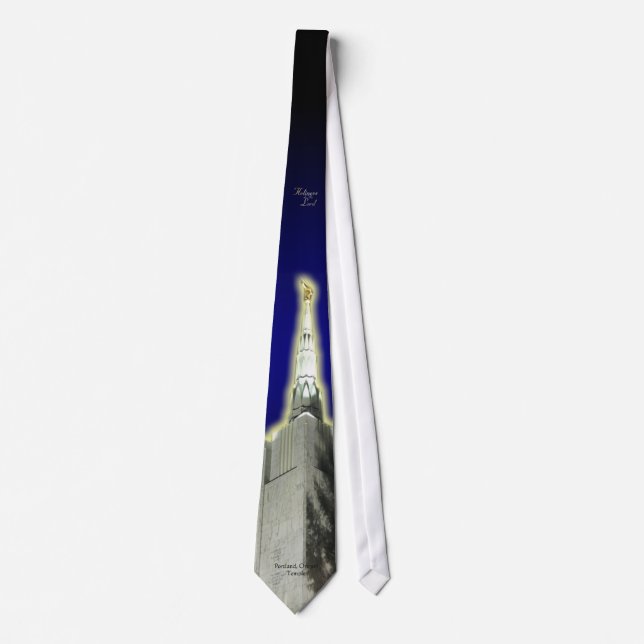 Holiness to the Lord - Portland Oregon Temple Tie (Front)