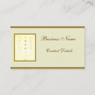 Holistic design business card