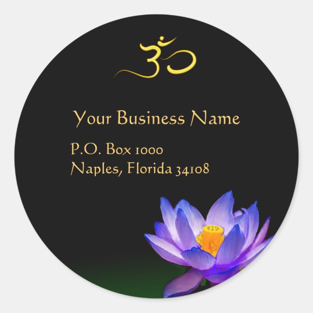 Holistic Healers, Om  stickers (Front)