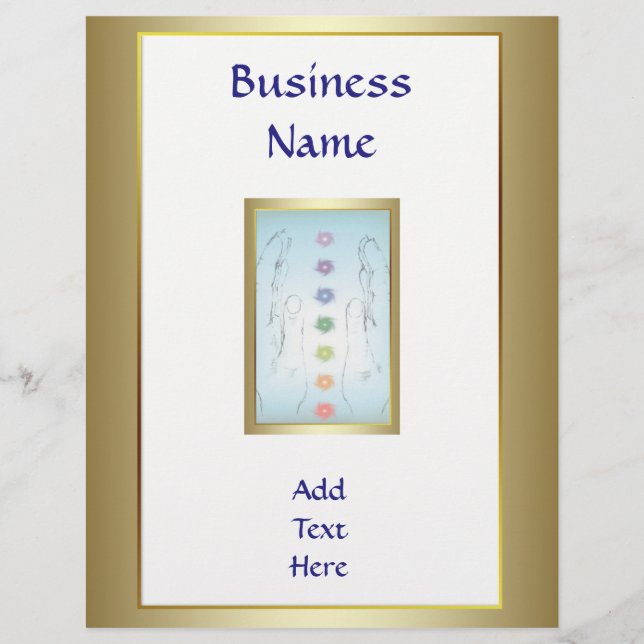 Holistic Healing Hands Single Sided Flyer (Front)