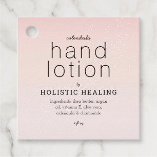 Holistic Healing Spa Product/Price Tag