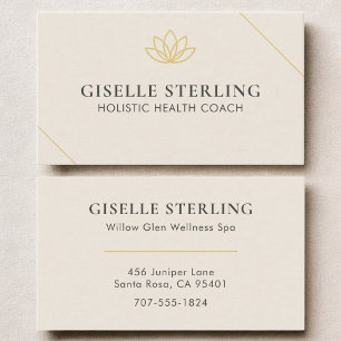 Holistic Health Coach Business Card