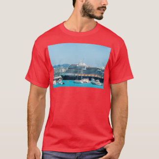 Holland America Nieuw Statendam Cruise Ship in Mon T-Shirt