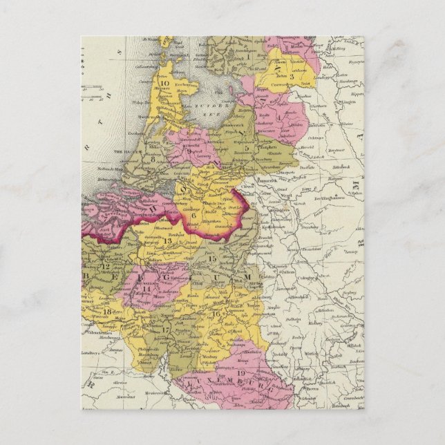 Holland And Belgium Postcard (Front)