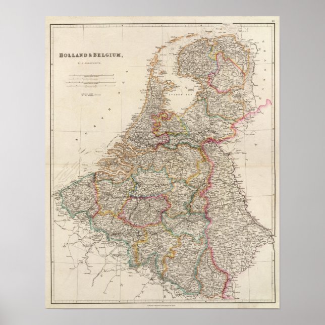 Holland and Belgium Poster (Front)