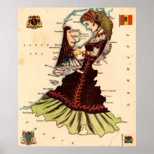 Holland and Belgium Poster